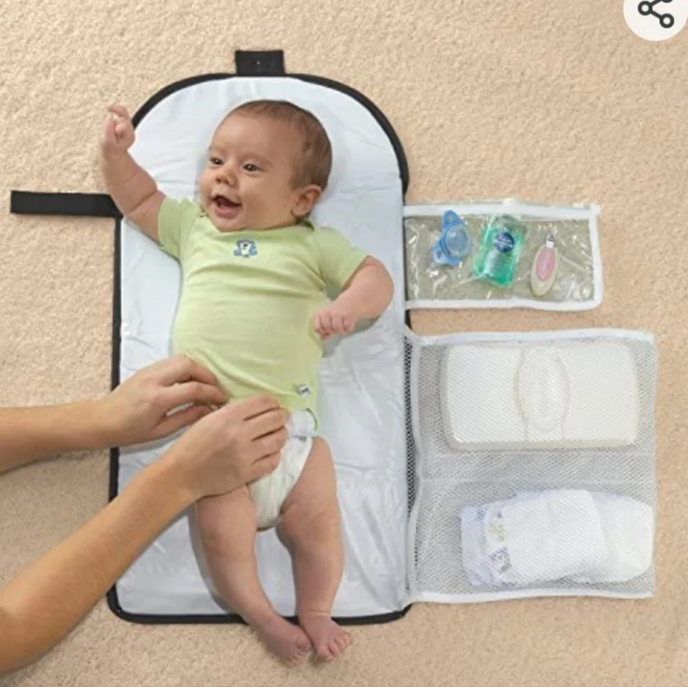 Summer Diaper ChangeAway Kit & 2 Portable Baby Wipes Dispenser, New/Never Used